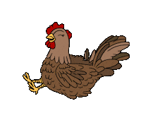 big5ambauernhof animal chicken huhn big 5 Sticker