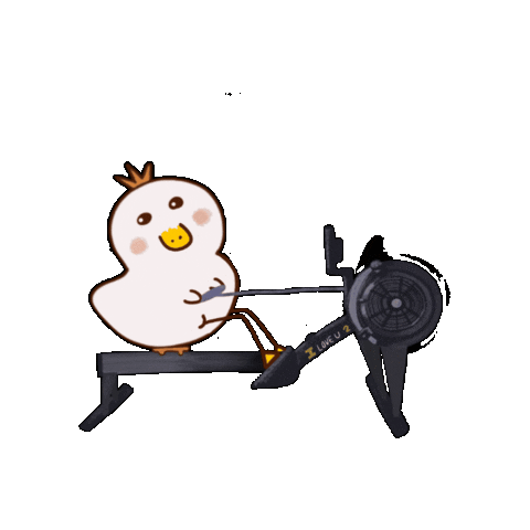 LOLLING_TW crossfit cf row 阿唐鴨 Sticker