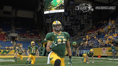 north dakota state football GIF by NDSU Athletics