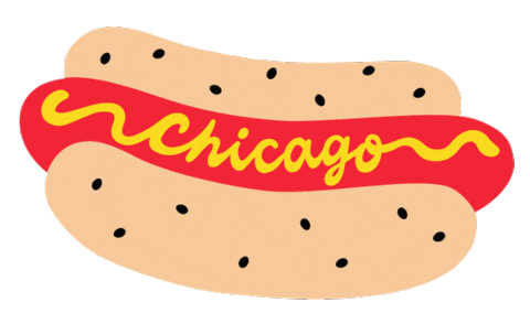 Hot Dog Hat Sticker by AliceandWonder