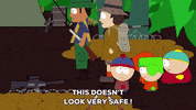 eric cartman walk GIF by South Park 