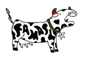 vaca lechera la quema Sticker by Famasloop