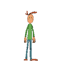 Happy Jump Sticker by Thomas Bruinsma