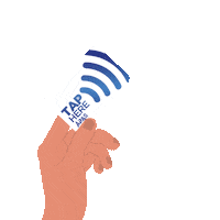 apas guam tap in apas tap card Sticker