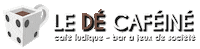 ledecafeine boardgames deca ledécaféiné le dé caféiné Sticker