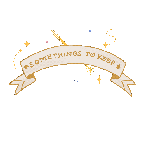 somethingstokeep giphyupload sparkle banner somethingstokeep Sticker
