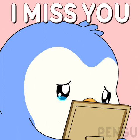 Miss U GIF by Pudgy Penguins