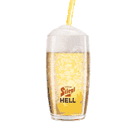 Beer Glass Sticker by Stiegl