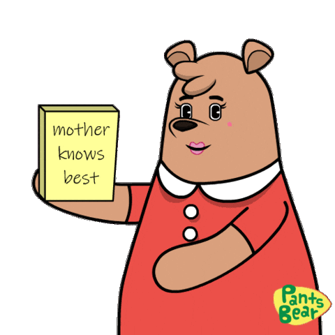 Parenting 101 Mother Knows Best Sticker