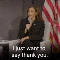 I just want to say thank you.