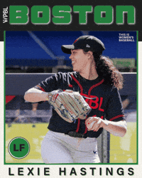 Trading Card Boston GIF by This is Women's Baseball