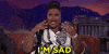 im sad nicole byer GIF by Team Coco