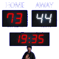 44 Away Sticker