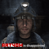Artyom Is Disappointed GIF