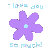 Daisy Love Sticker