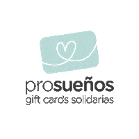 prosuenosgiftcards giftcards solidario prosuenos giftcardsolidaria Sticker