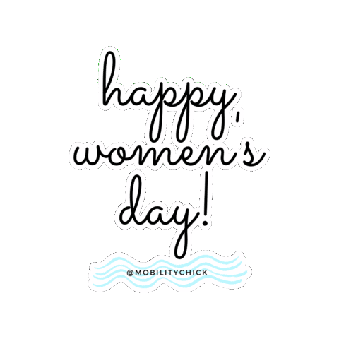 Girls Rule International Womens Day Sticker by MobilityChick