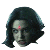 Dc Universe Raven Sticker by DC