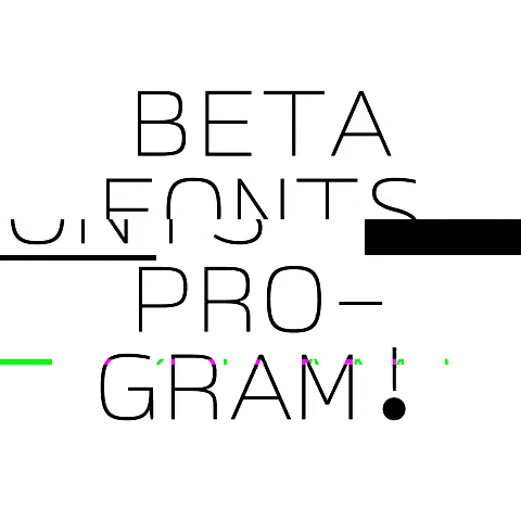 MotaItalic giphygifmaker mota italic monospace beta fonts program GIF