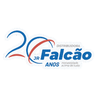 Falcao Anos Sticker by JR Falcão Distribuidora