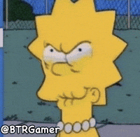 Lisa Simpson Reaction Image GIF