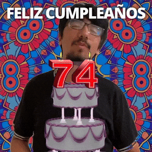 ¡Feliz 74.º cumpleaños!