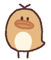 Duck Chick Sticker