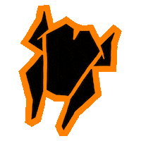 Orange Chicken Sticker by hektar