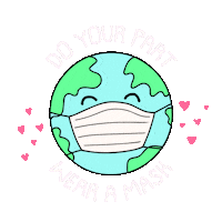 Mask Love Sticker by BuzzFeed Animation
