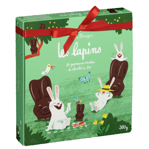 jeff_de_bruges chocolate easter jeff chocolat Sticker