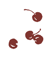 Cherry Cherries Sticker by Herlipto