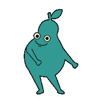 Buah Sticker by Pestapora