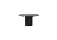 HKliving black table hk round table Sticker