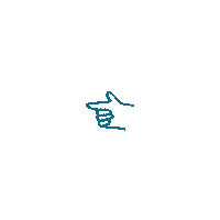 Hand Sticker by Smile + Wave