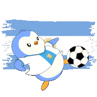 Vamos Argentina World Cup Sticker by Pudgy Penguins