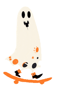 Halloween Ghost Sticker