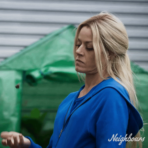 Angry GIF by Neighbours (Official TV Show account)