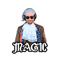 Disappear Magic Man Sticker