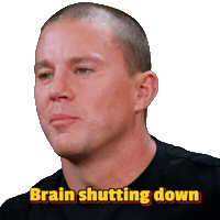 Checking Out Channing Tatum Sticker by First We Feast