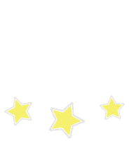 Gold Star Stars Sticker by Girl Tribe Co.