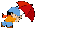 Wind Storm Rain Sticker by ZDF