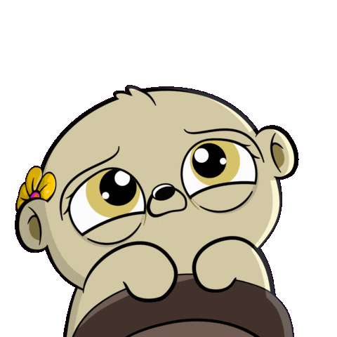 Sad Please Please Sticker by Fugz Official