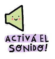 Sonido Volumen Sticker by Filigrana de Ideas