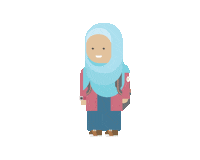 Drink Hijab Sticker by Tyas