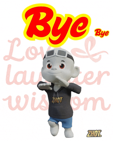 See Ya Goodbye GIF by Zhot