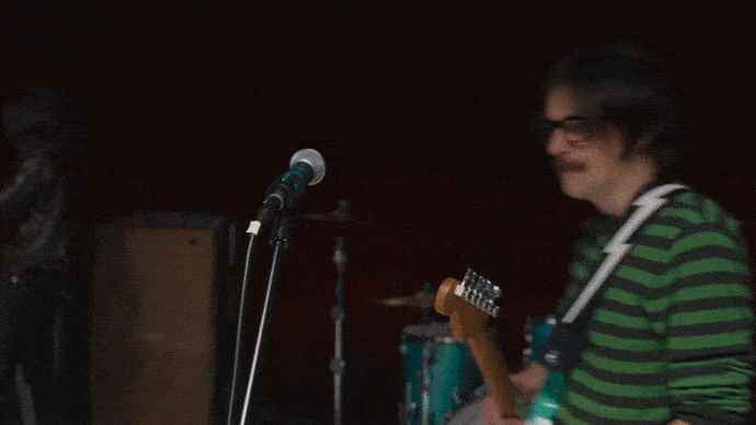 Keanu Reeves Air Guitar GIF by Weezer