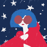 jakecloud flower woman GIF