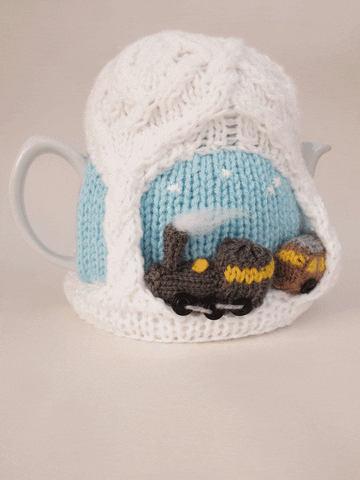TeaCosyFolk winter train teacosyfolk winter wonderland GIF