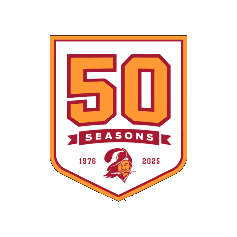 Bucs Crest Sticker by Tampa Bay Buccaneers