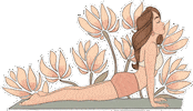 Yoga Boho Sticker by Bohoswing